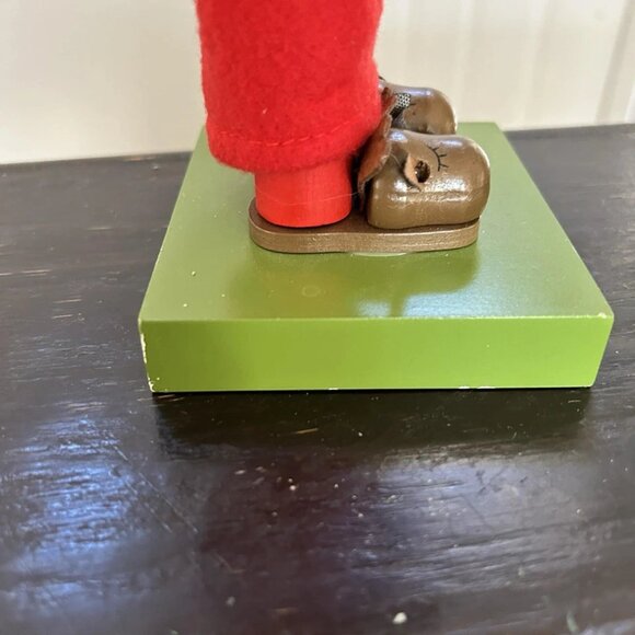 FUNPENY 14" Wooden Santa Claus Nutcracker Holiday Decor - Picture 5 of 5